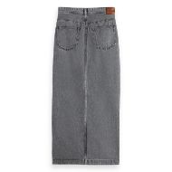 Снимка на SCOTCH&SODA WOMEN'S BLACK DENIM LONG SKIRT - BLACK SPARK 2