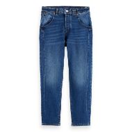 Picture of SCOTCH&SODA WOMEN'S THE BUZZ BOYFRIEND JEANS - TEMPO BLUE 1