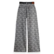 Picture of SCOTCH&SODA WOMEN'S THE WAVE WIDE JEANS - MONOGRAM BLACK 2