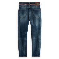 Picture of SCOTCH&SODA MEN'S DEAN LOOSE TAPERED JEANS - GREEN TOUCH 2
