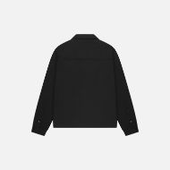 Picture of OTP MEN'S PLEATED OVERSHIRT IN BLACK 2