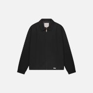 Picture of OTP MEN'S PLEATED OVERSHIRT IN BLACK 1