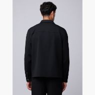 Picture of OTP MEN'S PLEATED OVERSHIRT IN BLACK 4