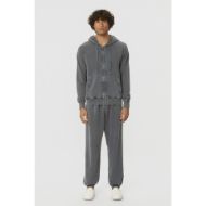Снимка на DIRTY LAUNDRY МЪЖКИ СУИТШЪРТ THE RAGLAN FULLZIP В СИВО 4