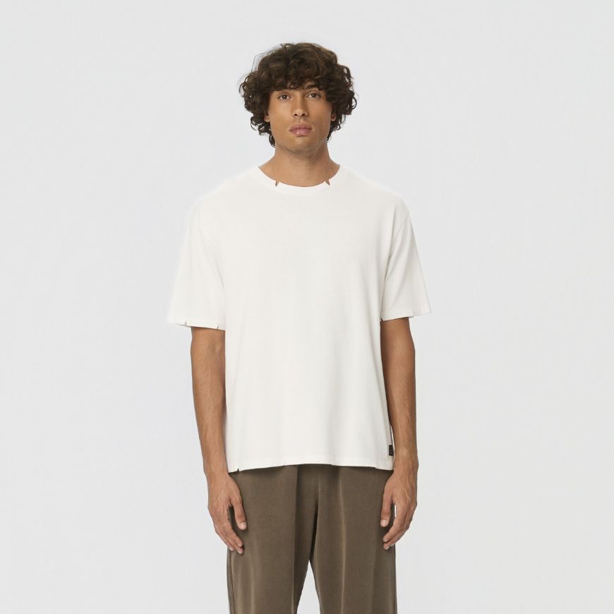 Снимка на DIRTY LAUNDRY МЪЖКА БЛУЗА OVERSIZED HEAVY JERSEY T-SHIRT В БЯЛО