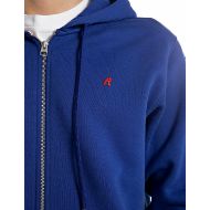 Picture of REPLAY MEN'S FULL-ZIP HOODY WITH LOGO IN ELECTRIC BLUE 3