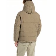 Снимка на REPLAY МЪЖКО ЯКЕ RECYCLED NYLON TASLAN JACKET В СВЕТЛОКАФЕН ЦВЯТ 2