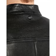 Снимка на REPLAY МЪЖКО КОЖЕНО ЯКЕ FULL-ZIP LEATHER BIKER JACKET В ЧЕРНО 3