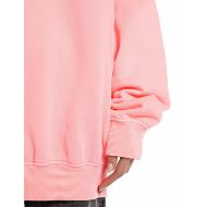 Picture of REPLAY WOMEN'S OVERSIZED SWEATSHIRT WITH CREW NECK IN FUCSIA 4