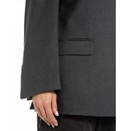 Picture of REPLAY WOMEN'S RELAXED-FIT BLAZER IN DARK GREY MELANGE 5