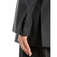 Picture of REPLAY WOMEN'S RELAXED-FIT BLAZER IN DARK GREY MELANGE 4