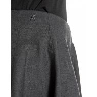 Picture of REPLAY WOMEN'S MINI TWILL SKIRT IN DARK GREY MELANGE 3