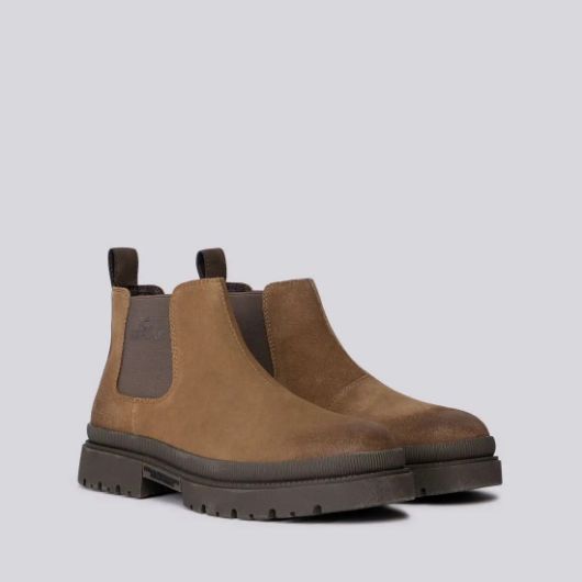 Show details for REPLAY MEN'S SANDTOWN CHELSEA S BOOTS IN TAUPE 2 - FanPoint Picture of REPLAY MEN'S SANDTOWN CHELSEA S BOOTS IN TAUPE 2