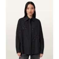 Снимка на ALLSAINTS ДАМСКА РИЗА GEMI EMBROIDERED В ЧЕРНО 4