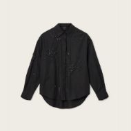 Снимка на ALLSAINTS ДАМСКА РИЗА GEMI EMBROIDERED В ЧЕРНО 7