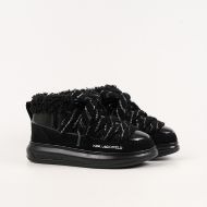 Снимка на KARL LAGERFELD ДАМСКИ СПОРТНИ ОБУВКИ KAPRI KOSI SHEARLING SLIP ON В ЧЕРНО 2