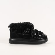 Снимка на KARL LAGERFELD ДАМСКИ СПОРТНИ ОБУВКИ KAPRI KOSI SHEARLING SLIP ON В ЧЕРНО 1