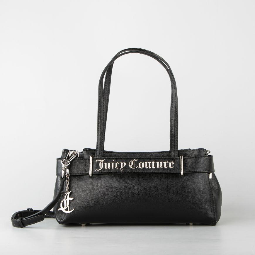 Picture of JUICY COUTURE WOMEN'S JASMINE MEDIUM DOUBLE HANDLE BAG IN BLACK