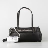 Picture of JUICY COUTURE WOMEN'S JASMINE MEDIUM DOUBLE HANDLE BAG IN BLACK 4