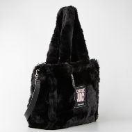 Picture of JUICY COUTURE WOMEN'S IRIS FUR LARGE SHOPPING BAG IN BLACK 2