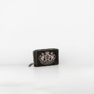 Picture of JUICY COUTURE WOMEN'S TWIG NARRATVE MEDIUM ZIP WALLET IN BLACK 2