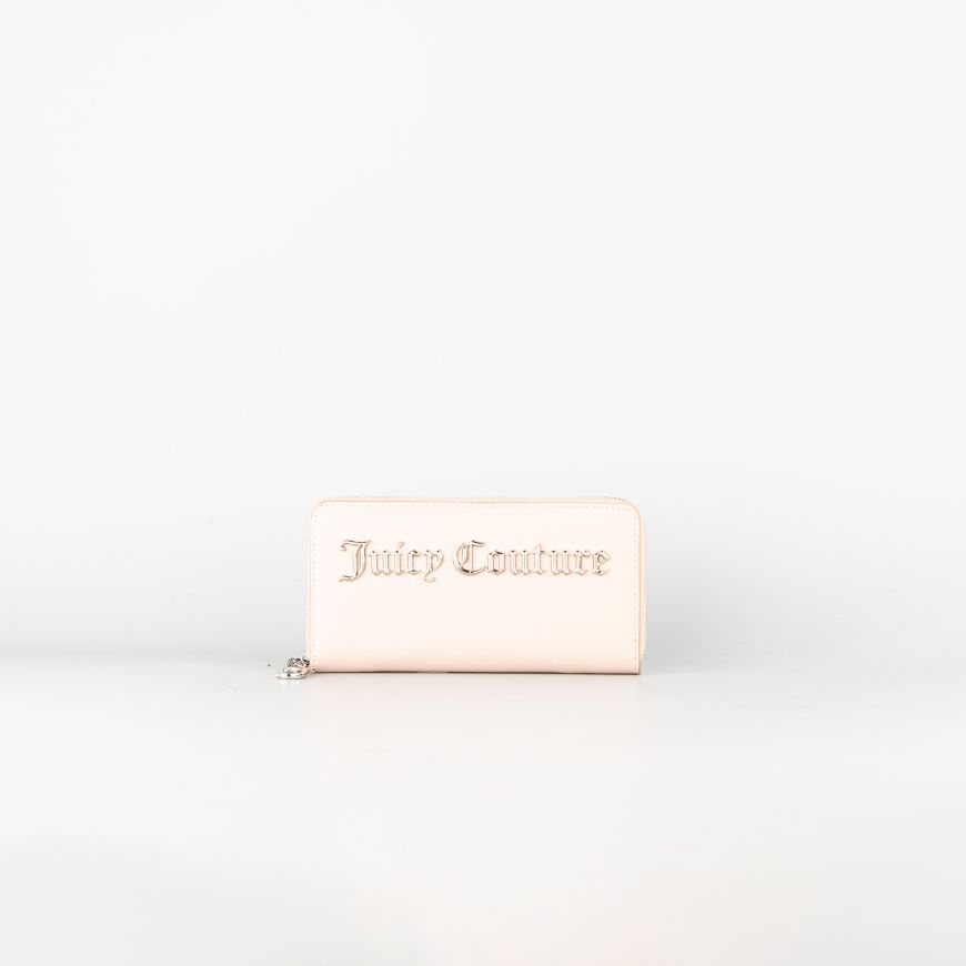Picture of JUICY COUTURE WOMEN'S JASMINE LARGE ZIP WALLET IN PINK
