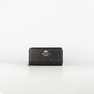 Picture of JUICY COUTURE WOMEN'S SOPHIE LARGE ZIP WALLET IN BLACK 1