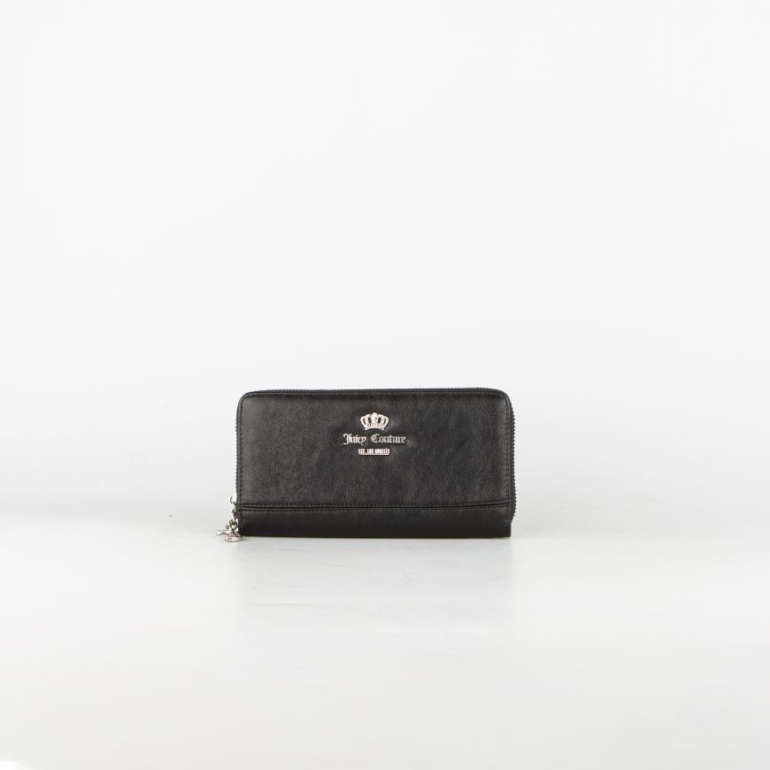 Picture of JUICY COUTURE WOMEN'S SOPHIE LARGE ZIP WALLET IN BLACK