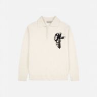 Picture of OTP MEN'S BOUCLE GRIP SWEATER IN OFF WHITE 1
