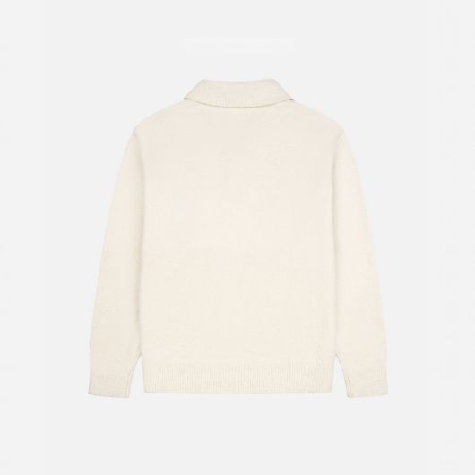 Show details for OTP MEN'S BOUCLE GRIP SWEATER IN OFF WHITE 2 - FanPoint Picture of OTP MEN'S BOUCLE GRIP SWEATER IN OFF WHITE 2