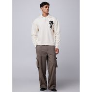 Picture of OTP MEN'S BOUCLE GRIP SWEATER IN OFF WHITE 5