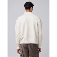 Picture of OTP MEN'S BOUCLE GRIP SWEATER IN OFF WHITE 4