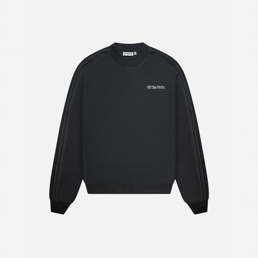 Picture of OTP MEN'S RAW EDGE PANEL CREW IN DARK SHADOW