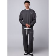 Picture of OTP MEN'S RAW EDGE PANEL CREW IN DARK SHADOW 4