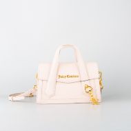 Picture of JUICY COUTURE WOMEN'S LILY SMALL DOUBLE HANDLE BAG WITH FLAP IN PINK 1