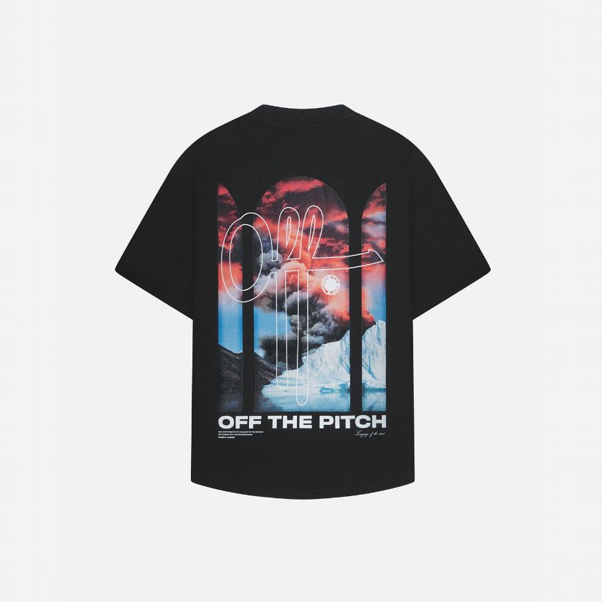 Picture of OTP MEN'S BLAZE OVERSIZED TEE IN BLACK