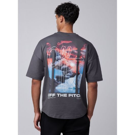 Show details for OTP MEN'S BLAZE OVERSIZED TEE IN DARK SHADOW 3 - FanPoint Picture of OTP MEN'S BLAZE OVERSIZED TEE IN DARK SHADOW 3