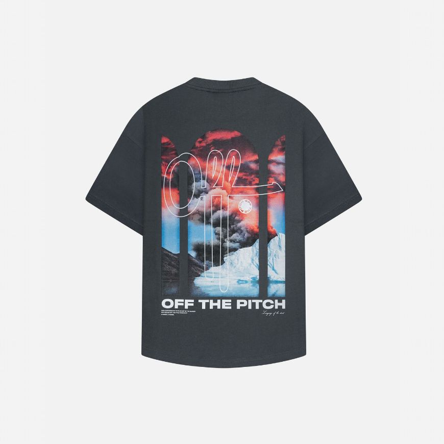 Picture of OTP MEN'S BLAZE OVERSIZED TEE IN DARK SHADOW