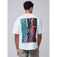 Picture of OTP MEN'S LAVA OVERSIZED TEE IN WHITE 3