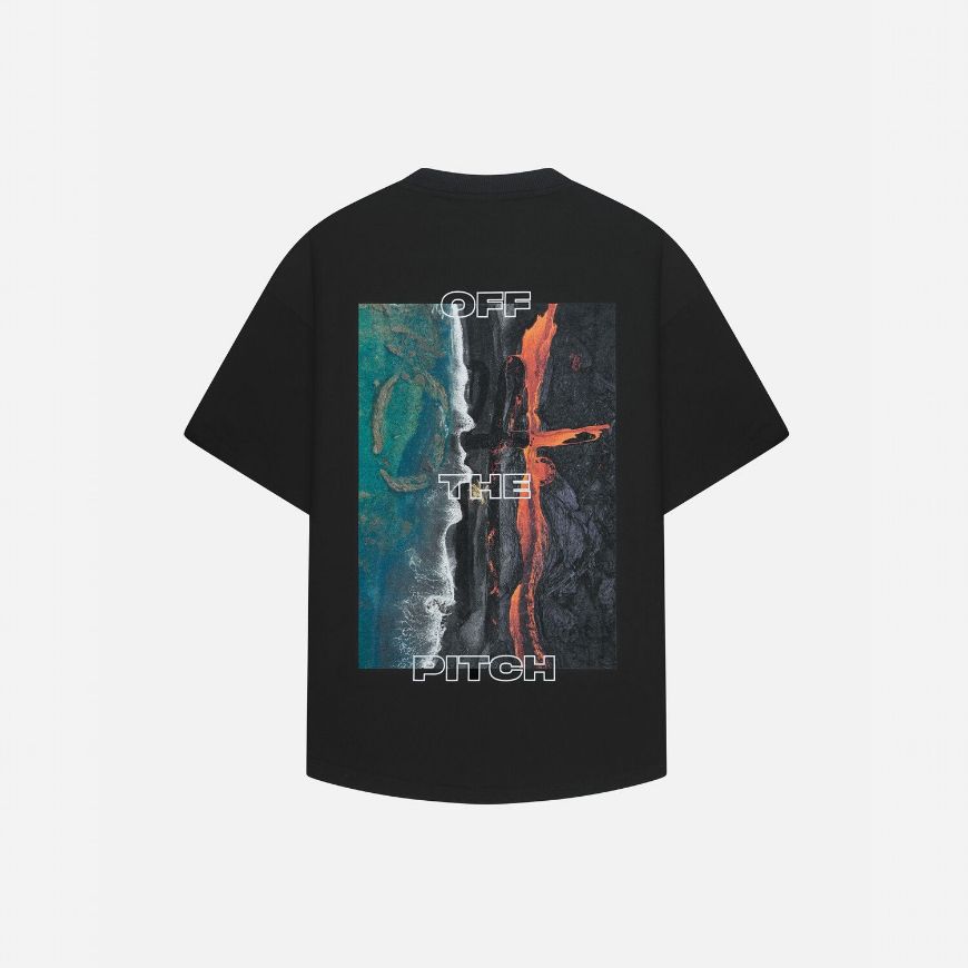 Picture of OTP MEN'S LAVA OVERSIZED TEE IN BLACK