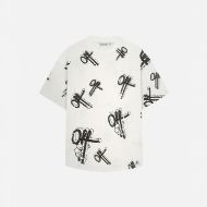 Picture of OTP MEN'S OFF MARK OVERSIZED TEE IN OFF WHITE 1