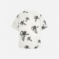 Picture of OTP MEN'S OFF MARK OVERSIZED TEE IN OFF WHITE 2