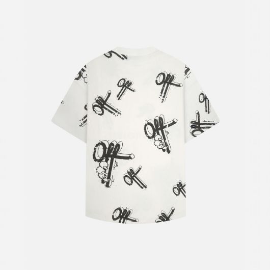 Show details for OTP MEN'S OFF MARK OVERSIZED TEE IN OFF WHITE 2 - FanPoint Picture of OTP MEN'S OFF MARK OVERSIZED TEE IN OFF WHITE 2