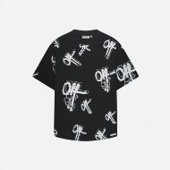 Picture of OTP MEN'S OFF MARK OVERSIZED TEE IN BLACK 1