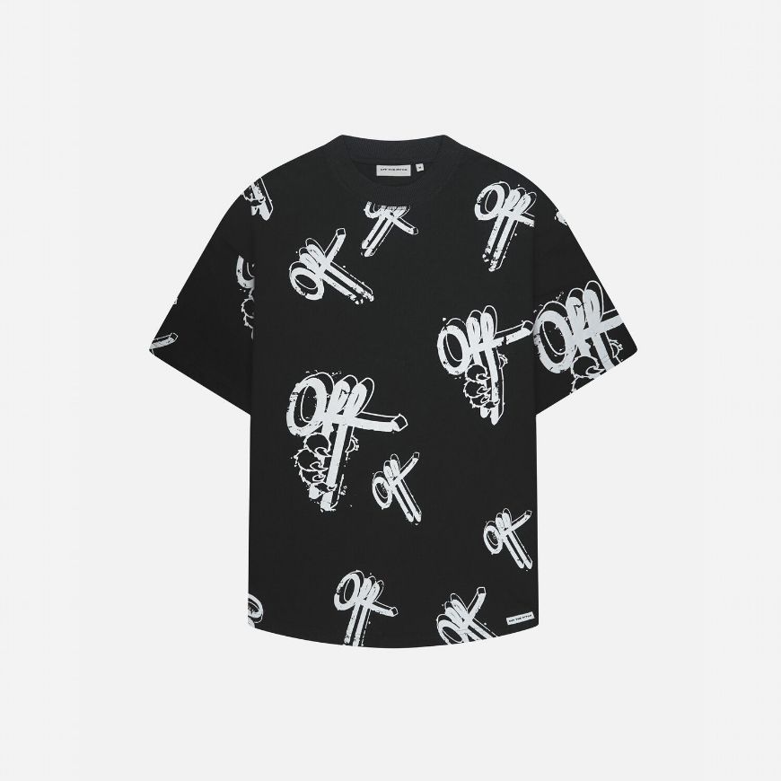 Picture of OTP MEN'S OFF MARK OVERSIZED TEE IN BLACK