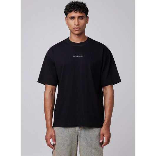 Show details for OTP MEN'S FRAGILE WORLD LOOSE FIT TEE IN BLACK 3 - FanPoint Picture of OTP MEN'S FRAGILE WORLD LOOSE FIT TEE IN BLACK 3