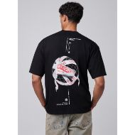 Picture of OTP MEN'S FRAGILE WORLD LOOSE FIT TEE IN BLACK 4