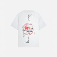 Picture of OTP MEN'S FRAGILE WORLD LOOSE FIT TEE IN WHITE 1