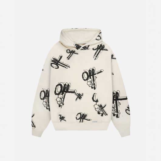 Show details for OTP MEN'S OFF-MARK HOOD IN OFF WHITE 1 - FanPoint Picture of OTP MEN'S OFF-MARK HOOD IN OFF WHITE 1