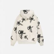 Picture of OTP MEN'S OFF-MARK HOOD IN OFF WHITE 2